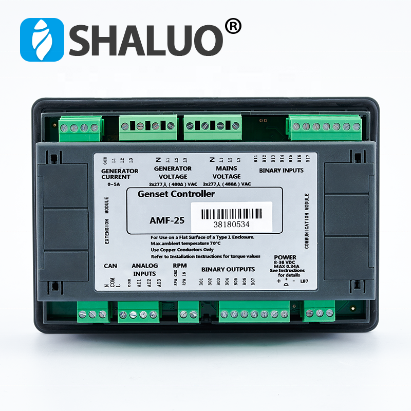 Diesel Generator Control Auto Start Generator Module AMF25 Controller Compatible With Original Brushless Generator Parts