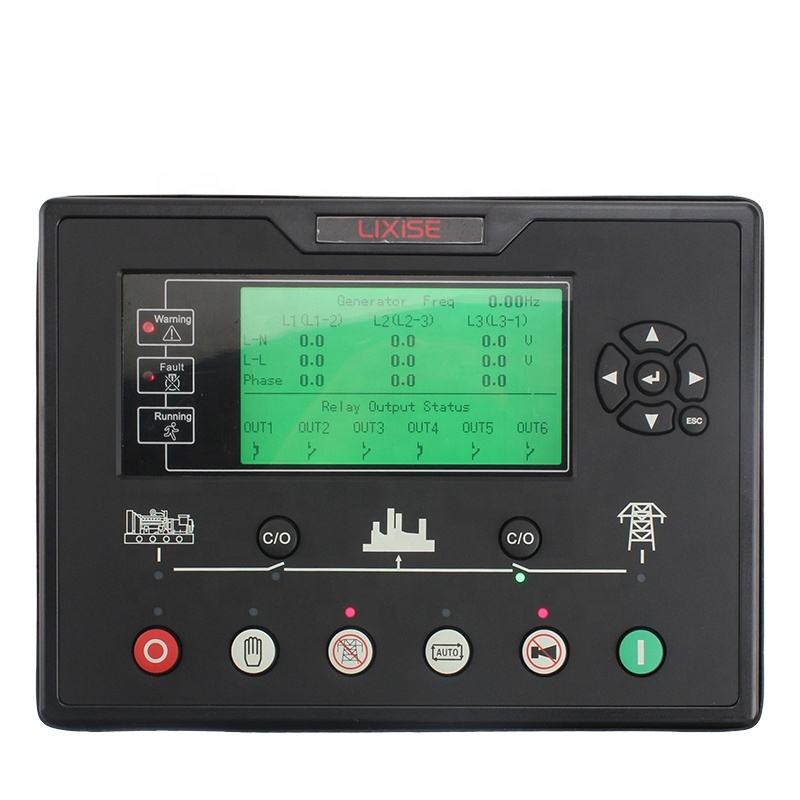 LIXiSE LXC7110 LXC7120 LCD AMF Auto Start Diesel Generator Controller Panel GSM GPRS Control Modules