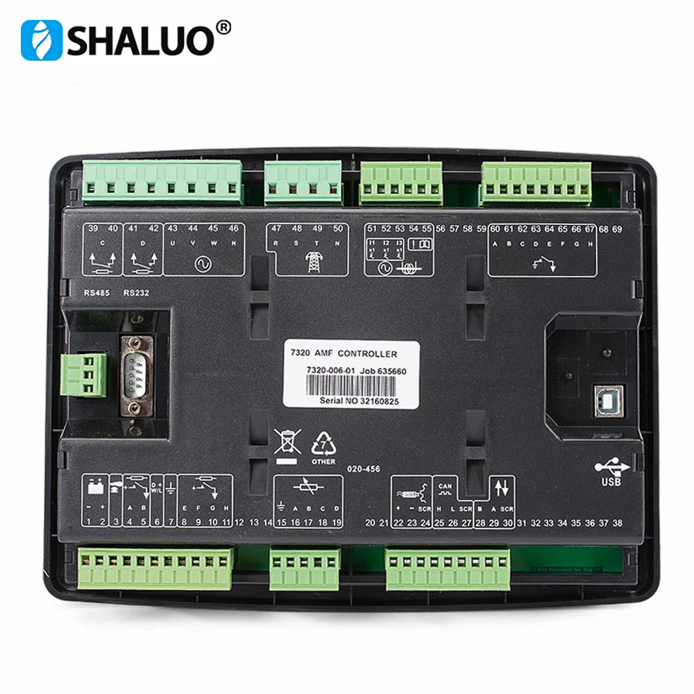 Generators DSE7320 Genset Controller AMF Deep Sea Power Cabinet Controllers Smart Electric Control Panel