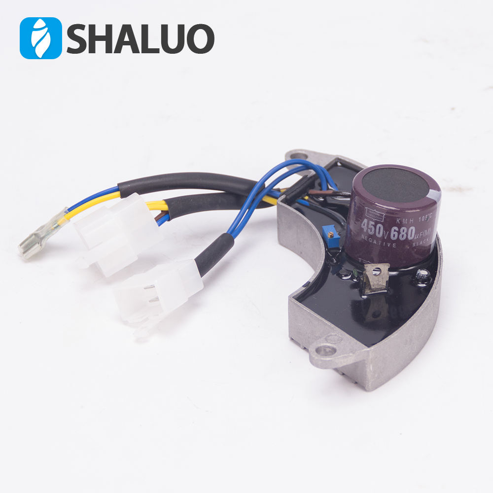 New three Phase 5kw 188 AVR Automatic Voltage Regulator Gasoline Generator Accessories Aluminum case Voltage Stabilizer