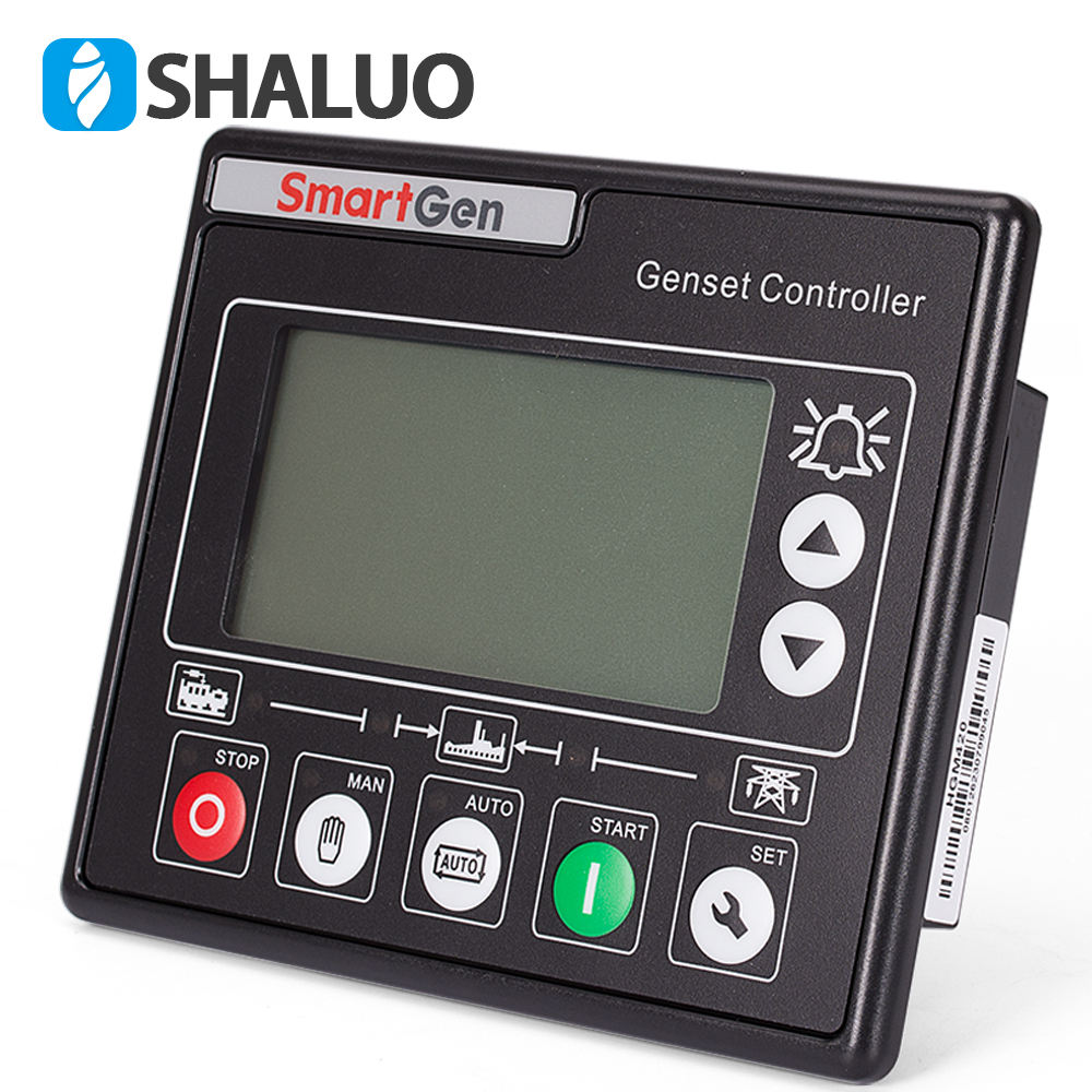 HGM420 intelligent controller auto start electronic LCD display remote control panel smartgen universal generator parts