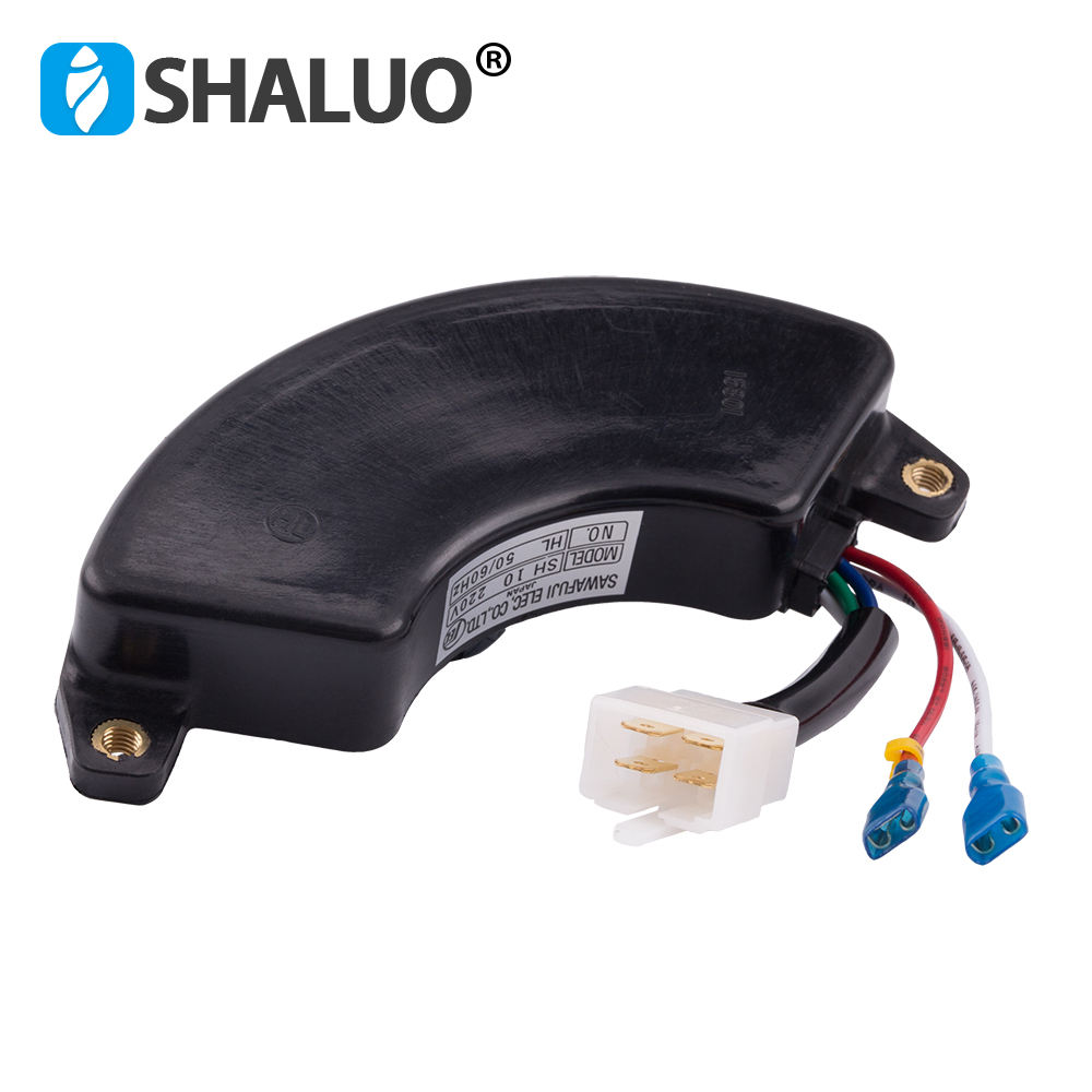 Three phase 5kw 7.5kw gasoline avr ketuo Parts automatic adjustable voltage regulator petrol Generator stabilizer 380v 8 wires