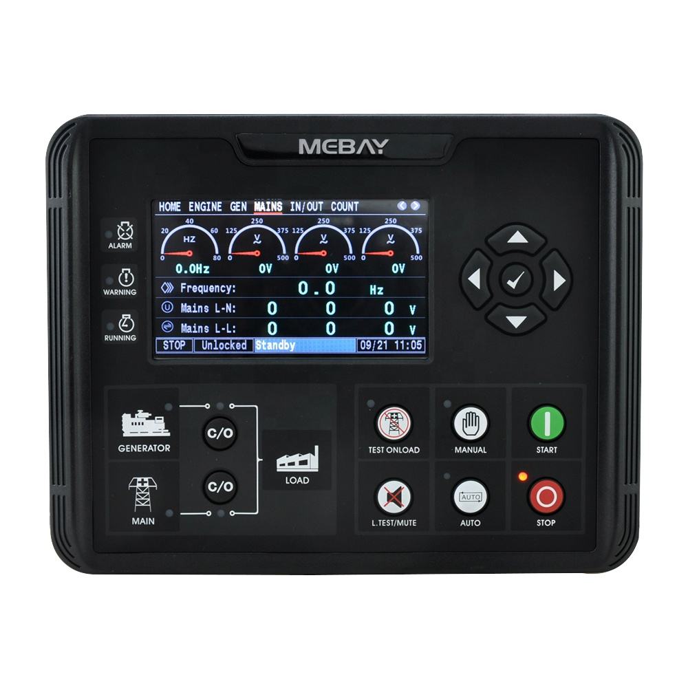 DC60DR DC62DR Diesel Generator Parts Controller Module LCD Display Generator Engine Control Board Smart Control Panel