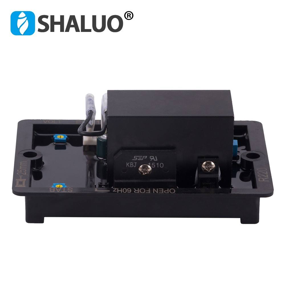 Diesel Generator AVR R220 Genset Spare Parts Automatic Voltage Regulator for Brushless Alternator