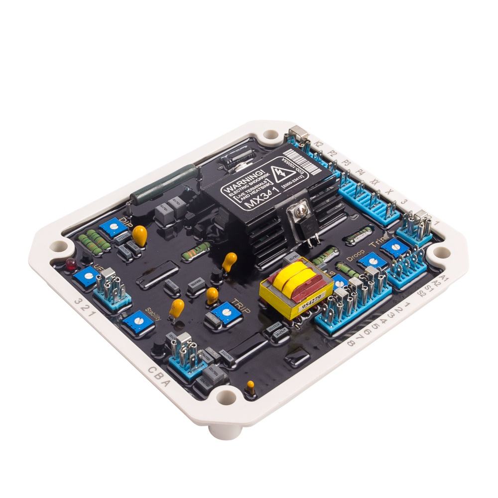 Generator Automatic voltage regulator MX341 AVR Permanent magnet Diesel brushless alternator Power regulator stabilizer