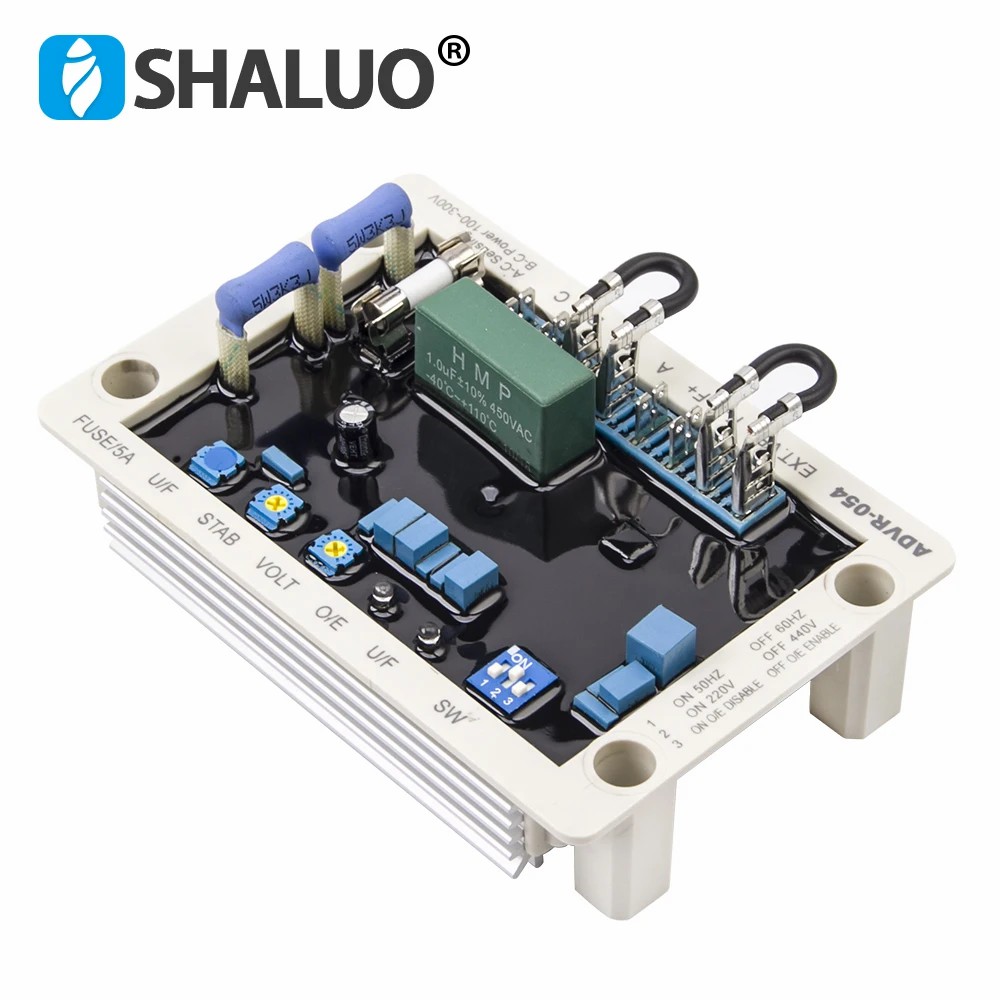 KUTAI AVR ADVR-054 Self Excited 5Amp Automatic Voltage Regulator with High Cooling Efficiency Use With EP200 Paralleling Module