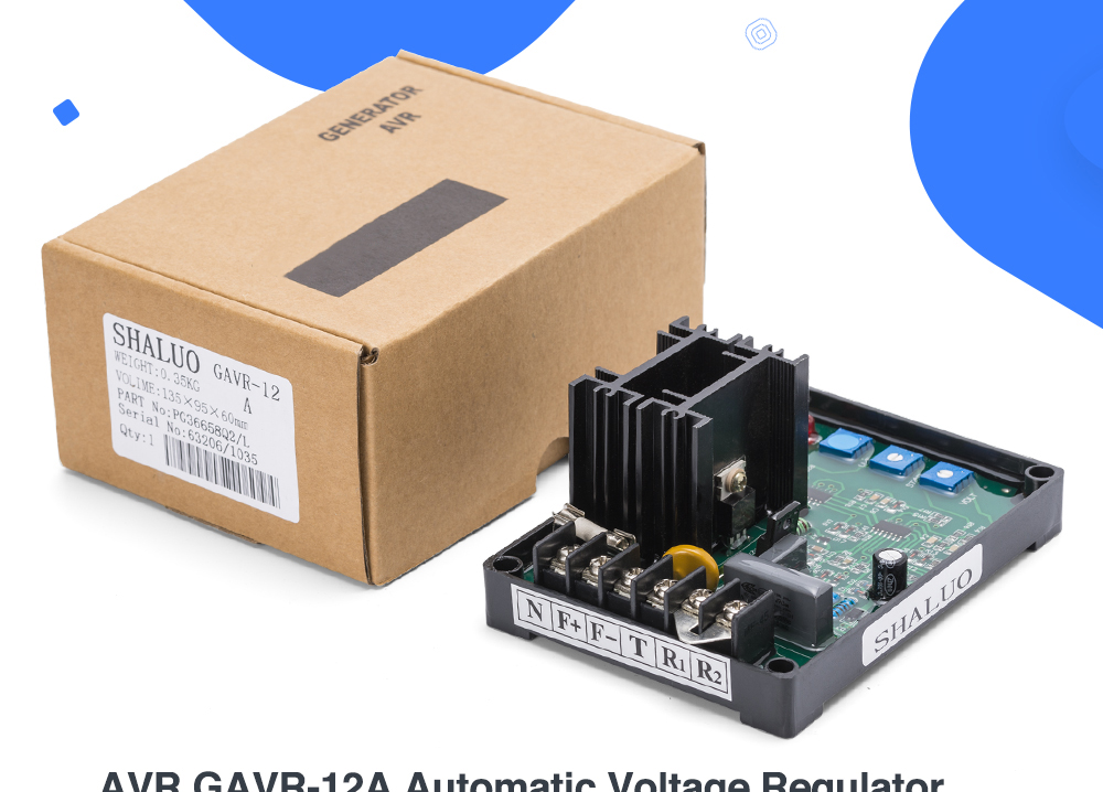 Diesel generator electronic integrated board stabilizer circuit diagram automatic voltage regulator avr GAVR 12A