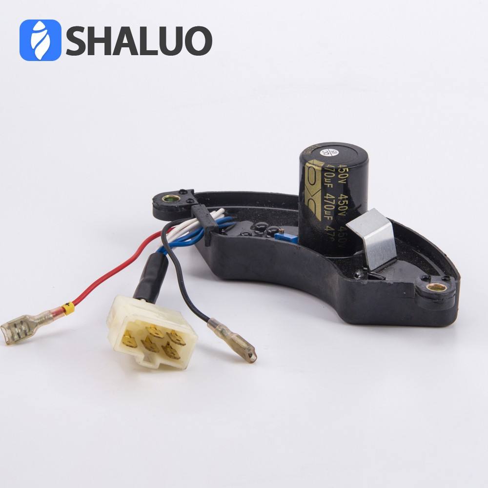 Three phase 5kw gasoline avr automatic adjustable voltage regulator petrol Generator stabilizer 7 wires 5KW