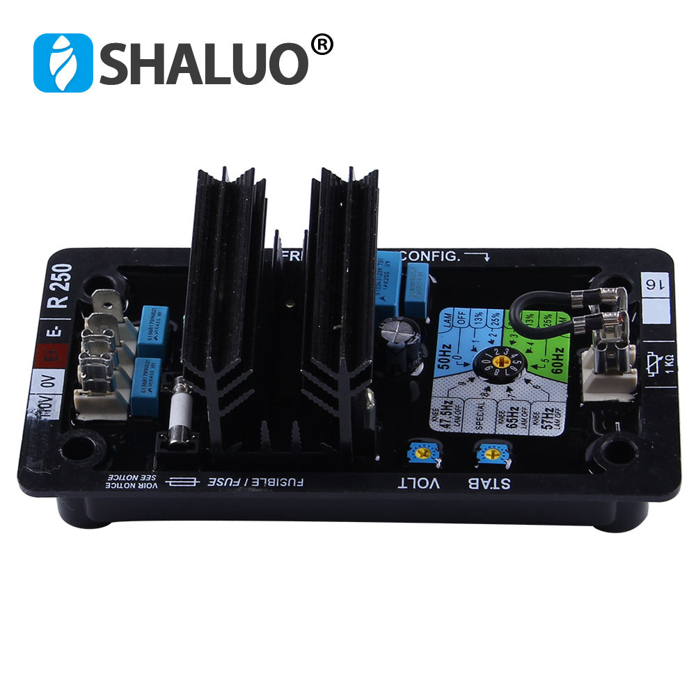 Brushless 20kva Diesel Generator Voltage Regulator avr R250