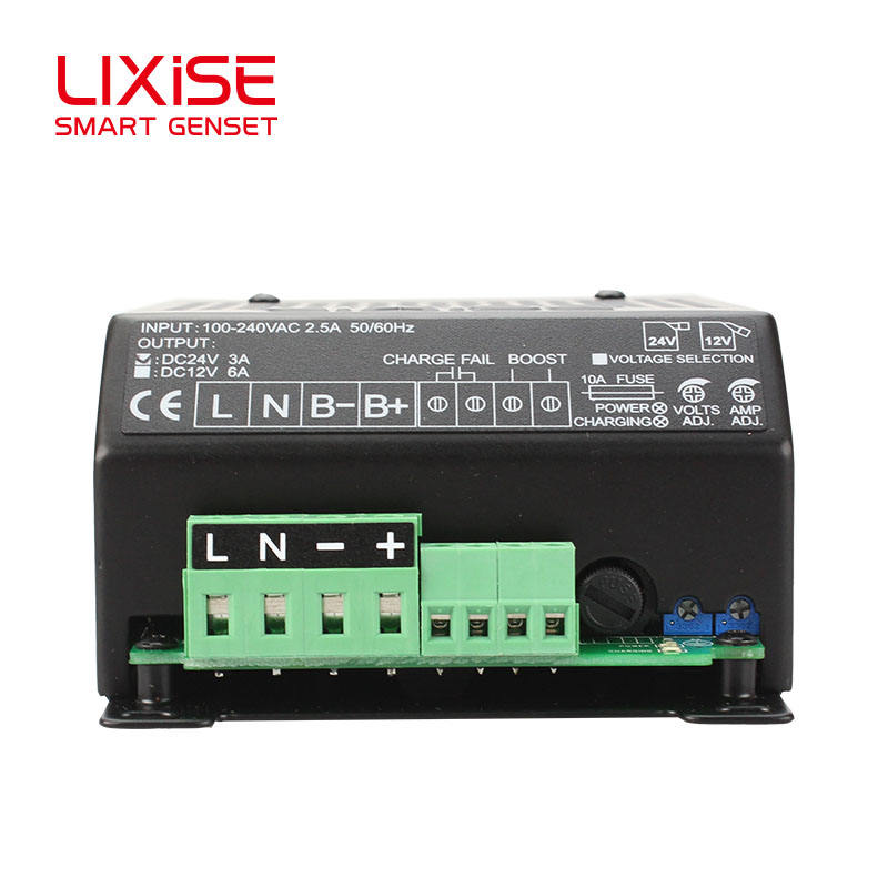 Diesel generator Intelligent battery charger 24v 3a LIXiSE LBC2403B power supply