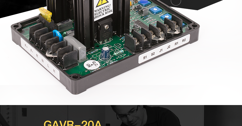 500 kva generator universal brushless avr Automatic Voltage Regulator GAVR-20A