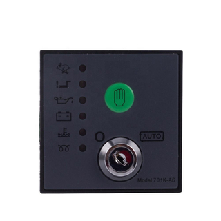Diesel Generator manual electronic panel circuit board kits genset key start Controller 701 701K-AS