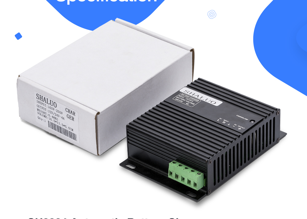 4A Generator 12v 24v automatic battery charger CH2804