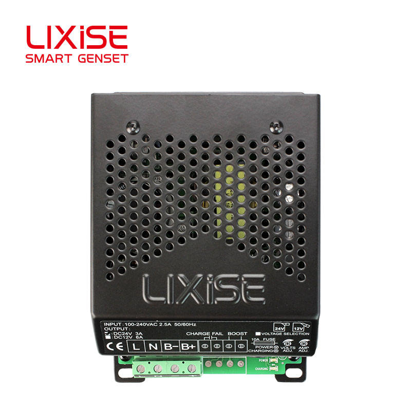 Diesel Generator Genset 24v 3a Automatic 3 Stage Intelligaent Battery Charger LIXiSE LBC2403