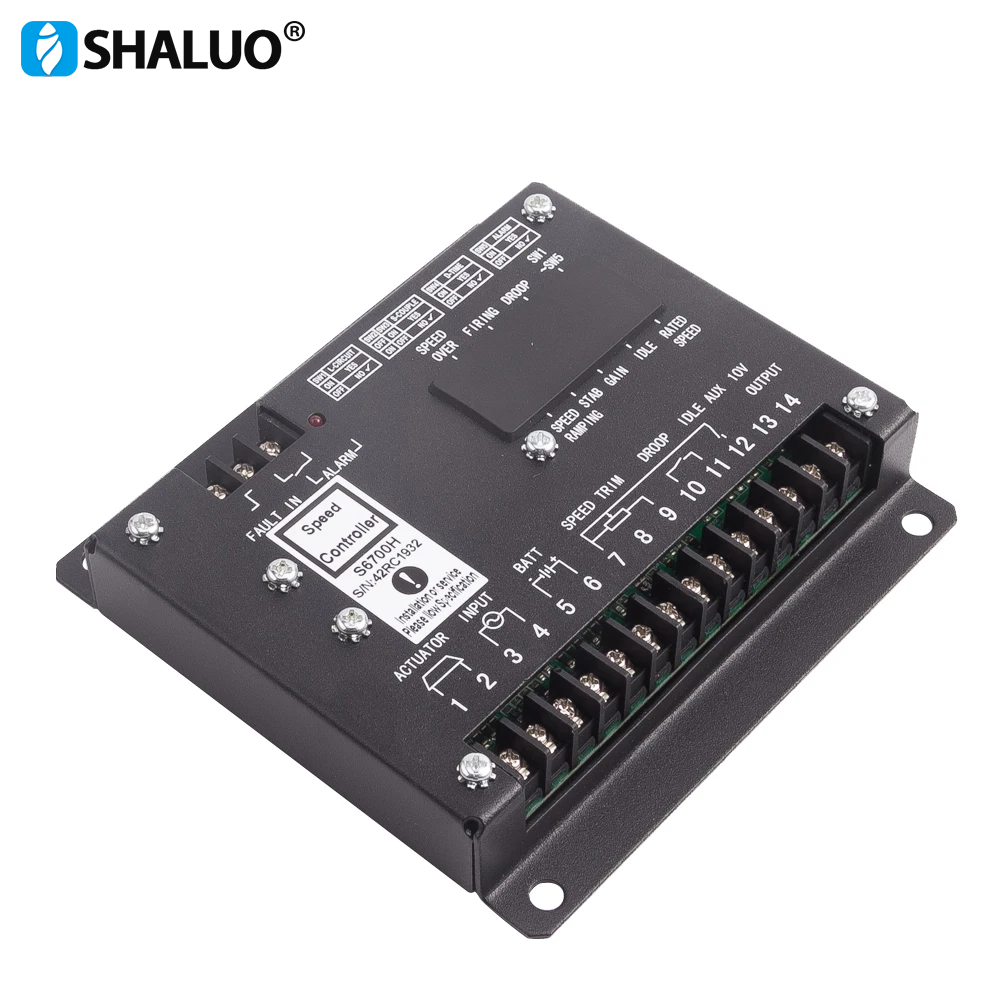 DC24V S6700H S6700E Diesel Generator Engine Speed Controller Governor Actuator Control Module Motor Panel Power Generator Parts