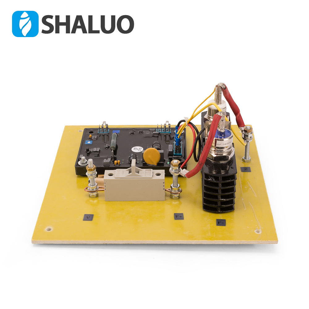 Brush Diesel Generator Spare Parts AVR Voltage Regulator Rectifier Phase Avr Savrh-50a GAVR 50A Avr for Single Phase Generator
