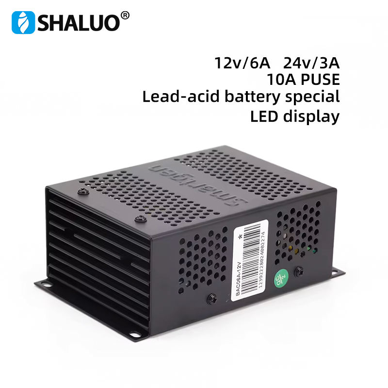 Diesel generator smartgen automotive lead acid 12V 24V 6A battery charger bac06a