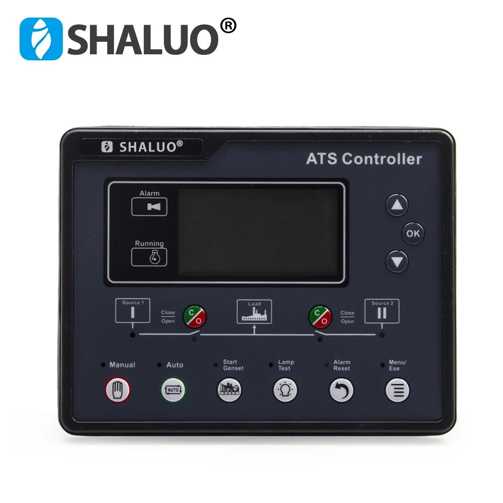 HAT700BI Diesel Generator Dual Power Synchronous Switching Control Panel ATS Controller Replacement Part & Accessory