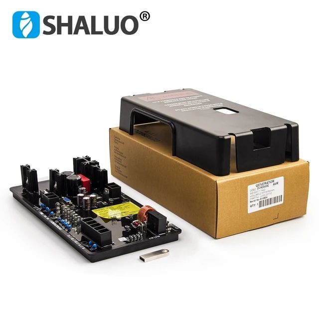 BE2000E AVR Automatic Voltage Regulator Diesel Generator DVR 2000E for Generator AC Power Stabilizer Generator Spare Parts