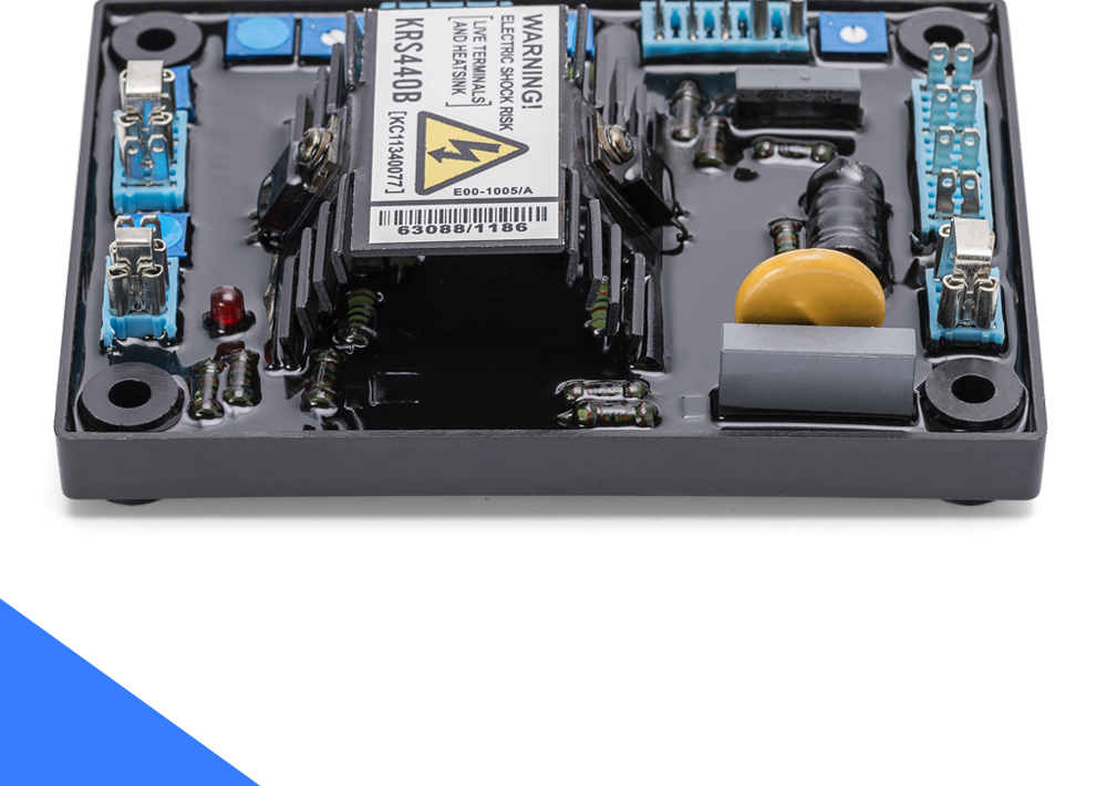 KRS440B Alternator Avr Three phase Diesel Generator Set electronic board automatic voltage stabilizer circuit diagram