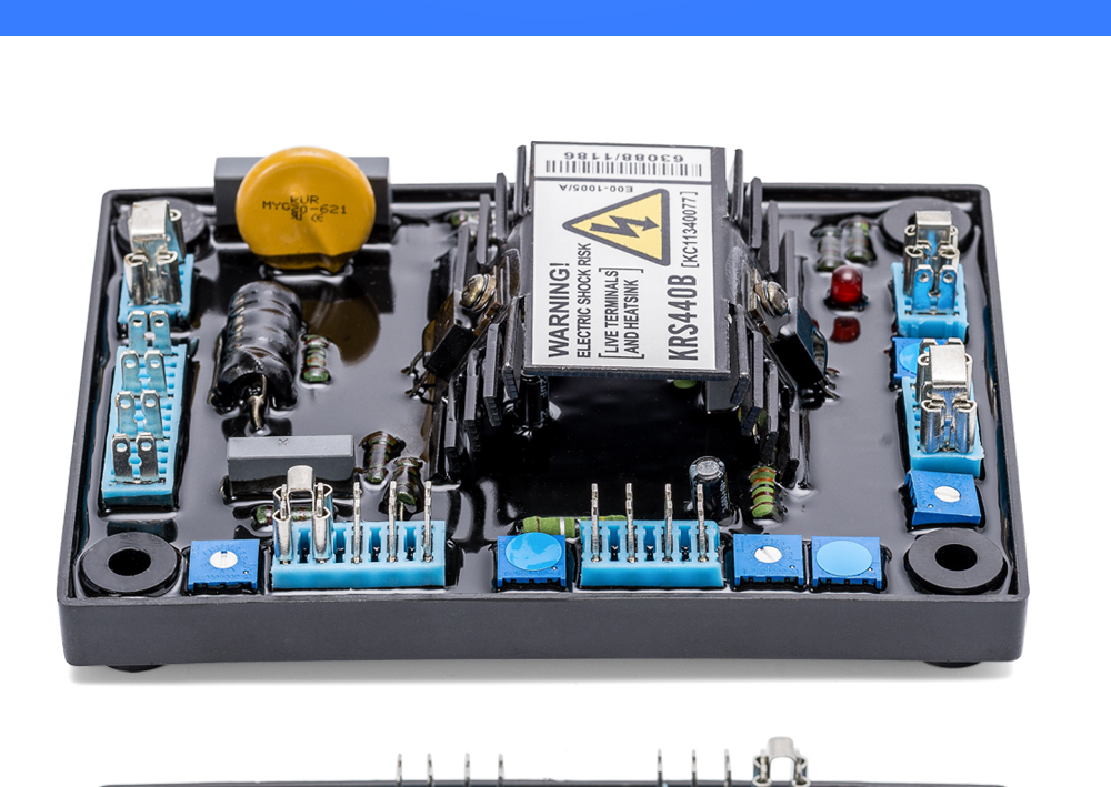 KRS440B Alternator Avr Three phase Diesel Generator Set electronic board automatic voltage stabilizer circuit diagram