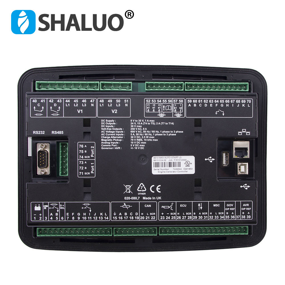 Diesel Generator Controller Synchronization Module DSE 8610MKII DSE8610 MKII Original UK