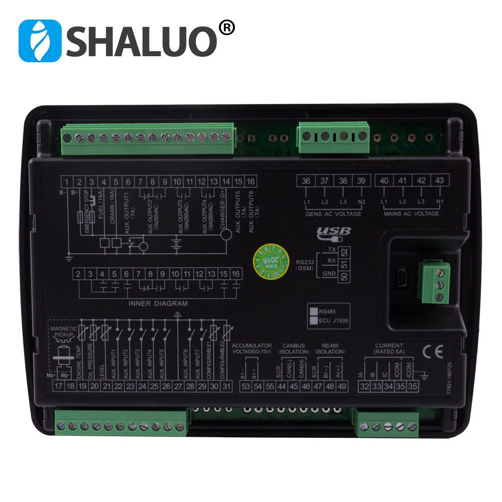 automatic genset controller LXC6110 Completely replaced 6110