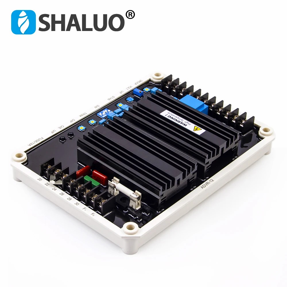 KUTAI ADVR-12 AVR Automatic Voltage Regulator Stabilizer Single Three Phase Sensing and Single Three Phase Power Input 12Amp