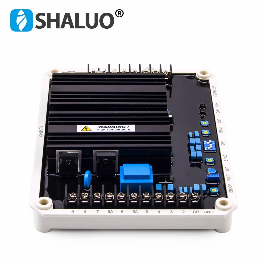 KUTAI ADVR-12 AVR Automatic Voltage Regulator Stabilizer Single Three Phase Sensing and Single Three Phase Power Input 12Amp