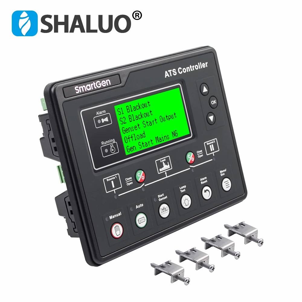 SmartGen HAT700 HAT700B HAT700S Diesel Generator ATS Controller Dual Power Synchronous Switching Control Module RS485 Interface