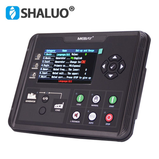 Mebay Intelligent Generator Controller Generator Set Protection Module Fully Remote Diesel Engine Control Panel DC60DR