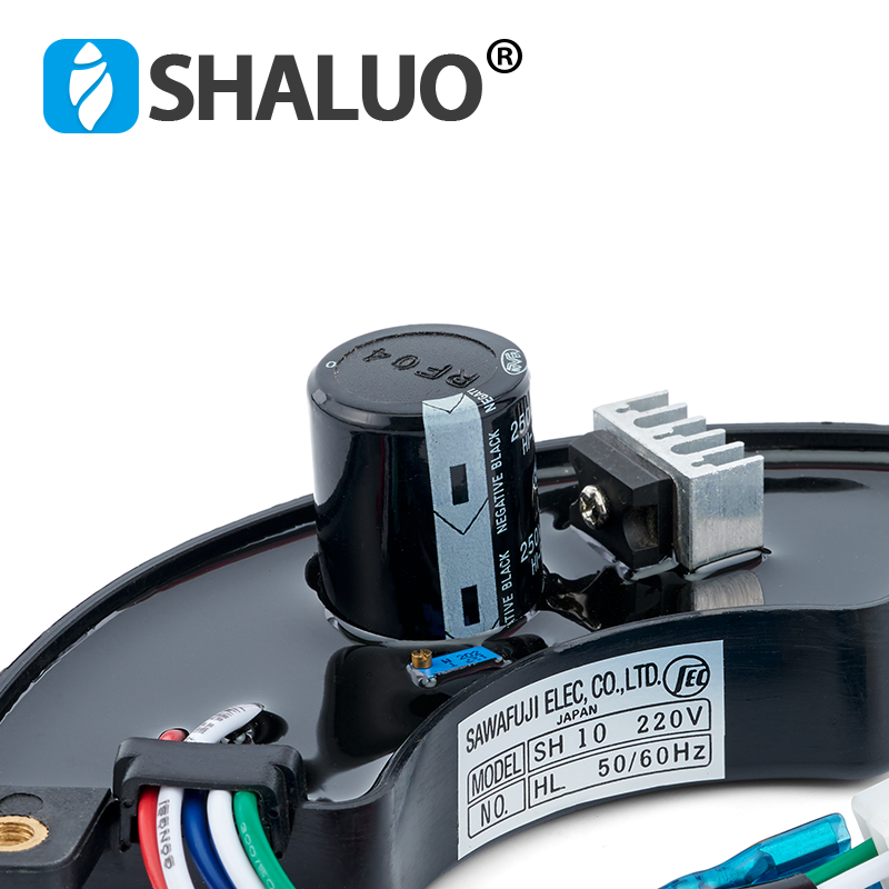 Gasoline Generator Spare Parts Avr 5kw 6kw 7.5kw universal single phase 6 wires ac automatic Voltage regulator