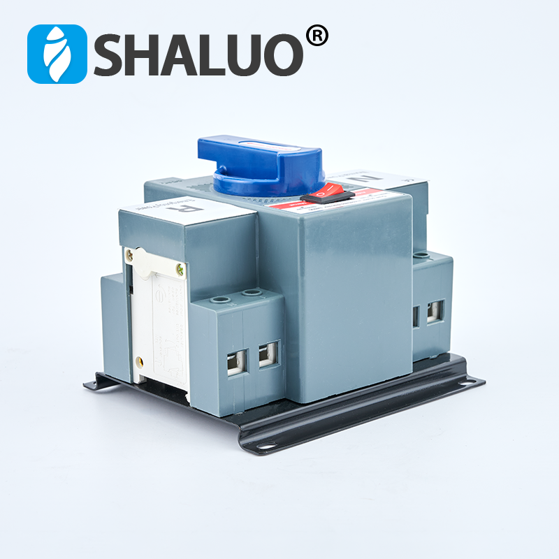 63a 2P ATS generator parts circuit breaker dual power changeover manual automatic transfer switch