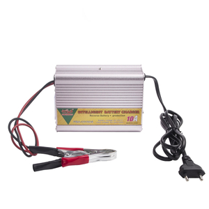 DC 12V 7A Auto Intelligent Battery Charger Module Motorcycle Car Charger with Ampere Meter Cooling Fan Circuit Design Adapter
