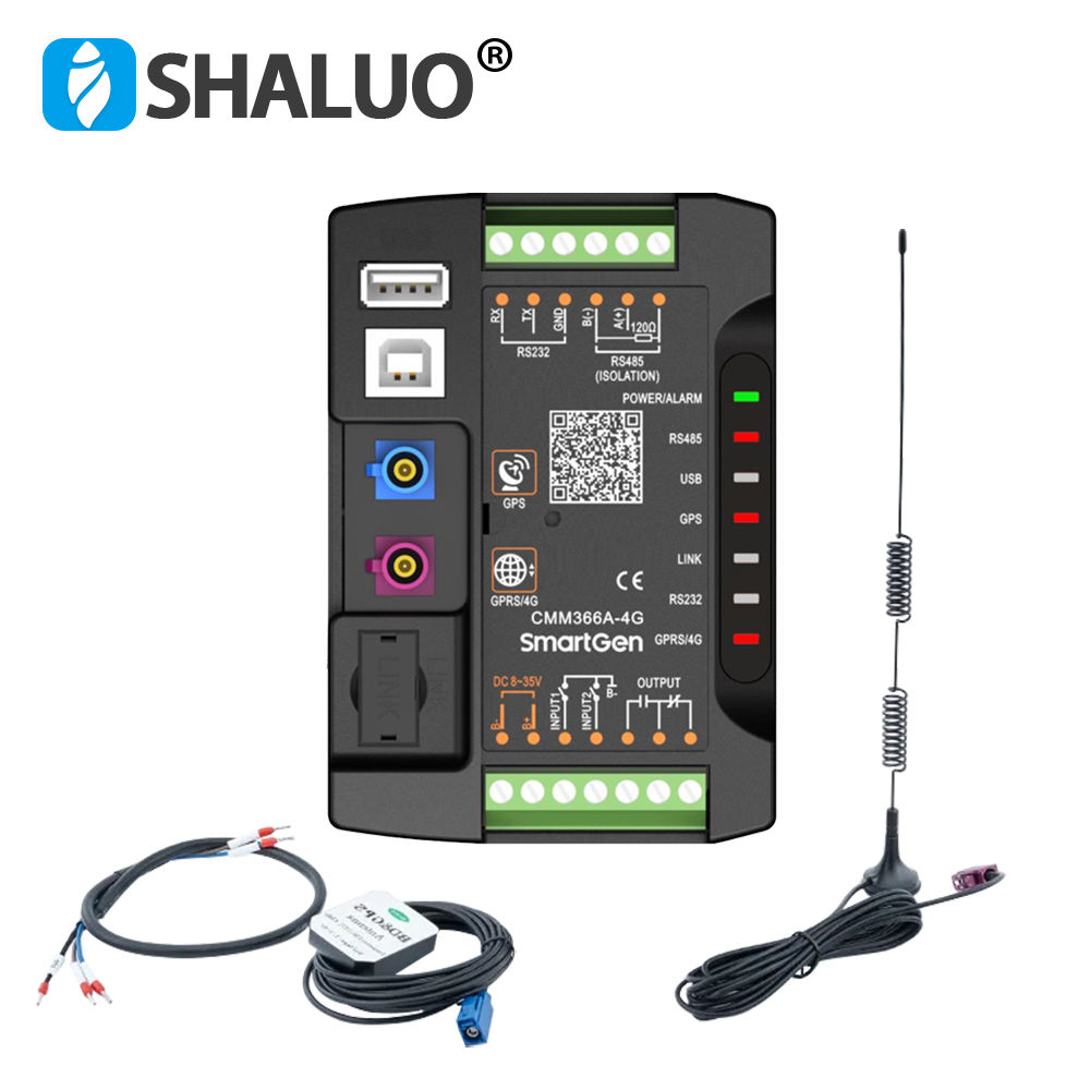 Smartgen CMM366A-4G 4G GPRS Wireless Network Cloud Monitoring Communication Module CMM366A-ET Ethernet Generator Control Panel