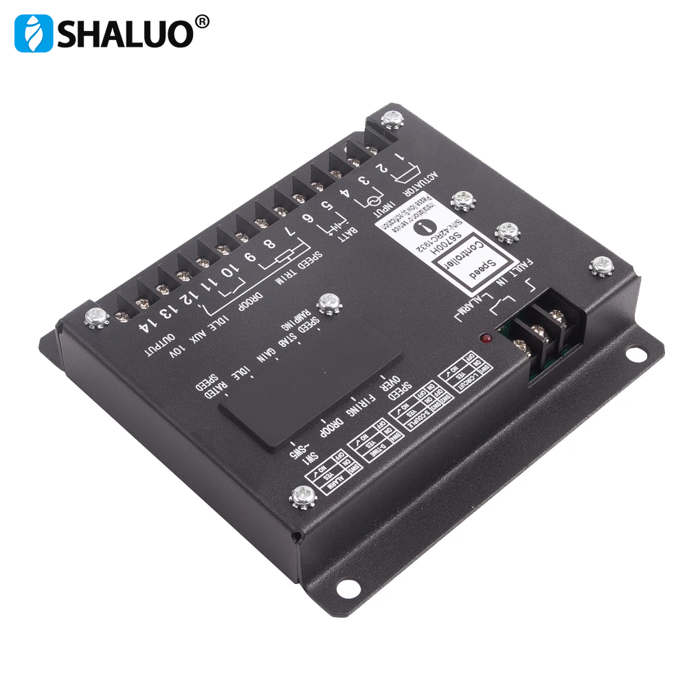 DC24V S6700H S6700E Diesel Generator Engine Speed Controller Governor Actuator Control Module Motor Panel Power Generator Parts