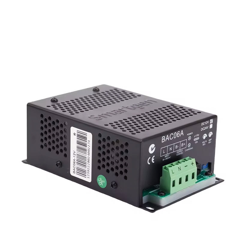 Diesel generator smartgen automotive lead acid 12V 24V 6A battery charger bac06a