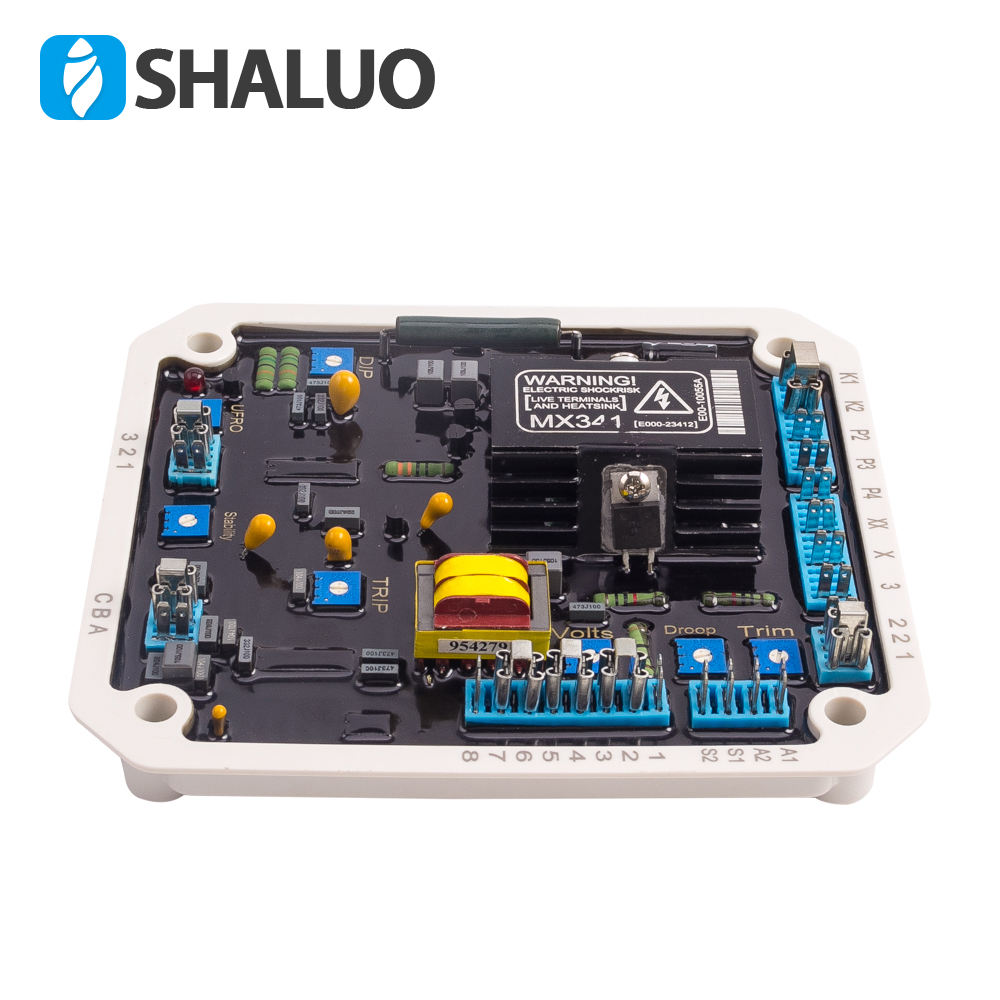 Generator Automatic voltage regulator MX341 AVR Permanent magnet Diesel brushless alternator Power regulator stabilizer