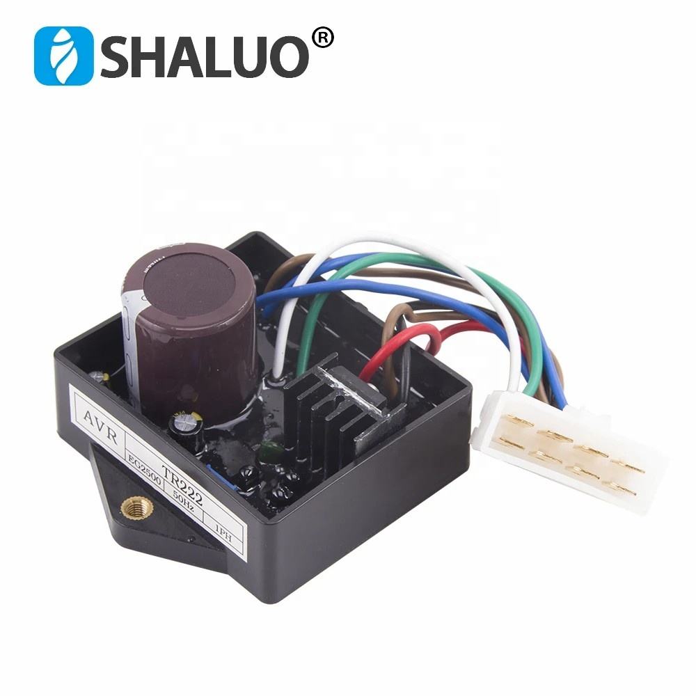 TR222 automatic voltage regulator EG2200 EG1800 EG1400 EG2500 Avr AC Gas Generator Original 2kw electronic genset parts