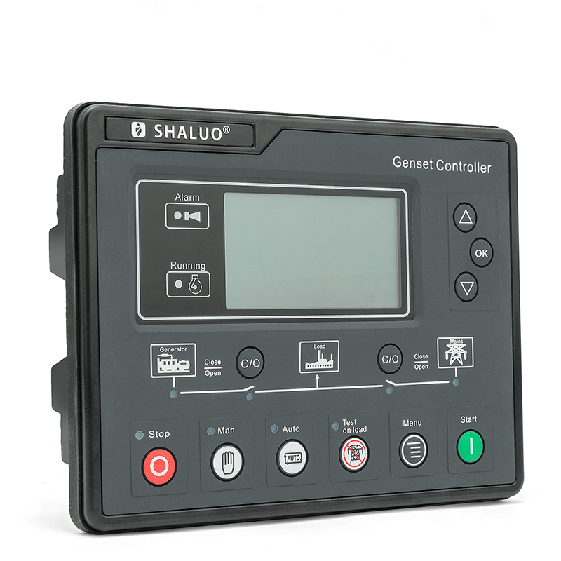 6120 Generator Set Controller LCD Automatic start genset Ats control box terminal charge panel alternator part 6120U