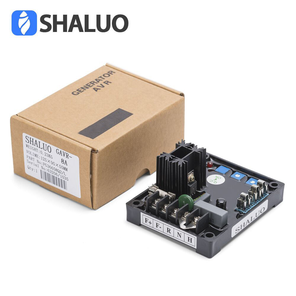 Universal 3 phase Diesel Generator Parts GAVR 8A Brushless Automatic Voltage Regulator ac 50kva