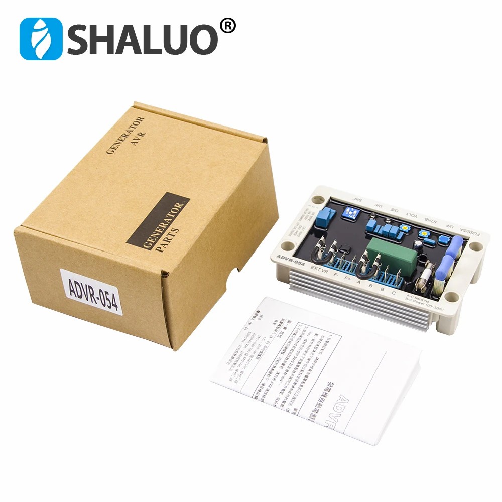 KUTAI AVR ADVR-054 Self Excited 5Amp Automatic Voltage Regulator with High Cooling Efficiency Use With EP200 Paralleling Module