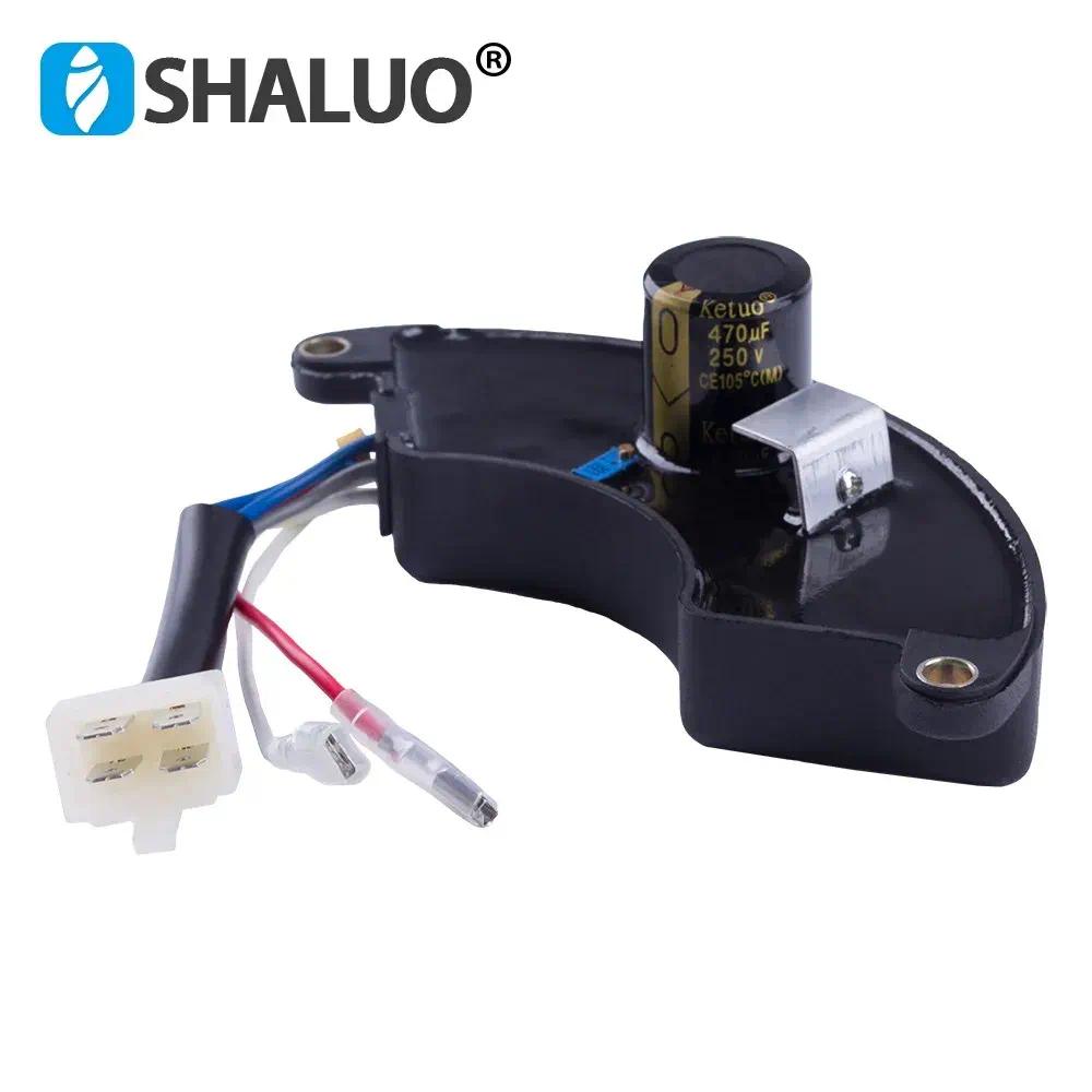 Gasoline Generator Spare Parts Single Phase Generator Avr Automatic Voltage Regulator 5kw 470UF Avr Stabilizer 220v 400V 5kw
