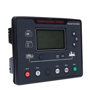 7210 Auto Start Generator Control Module electronic remote lcd board ats controller diesel generator parts 8 languages monitor