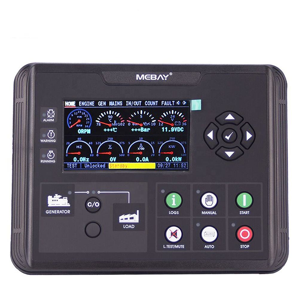 Generator Parts & Accessories Electronic Cuircuit Board Panel Terminal Box LCD Generator Remote Smart Control Panel DC60D