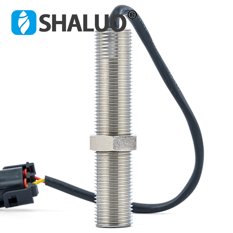 Magnetic Pickup MPU 3034572 Speed Sensor 80mm diesel generator part M16 80mm thread magnetic RPM genset ohm stainless sensor