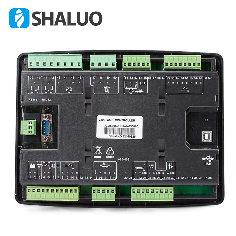 Diesel Generator Set Controller Electronic Auto remote Start 7320 control panel