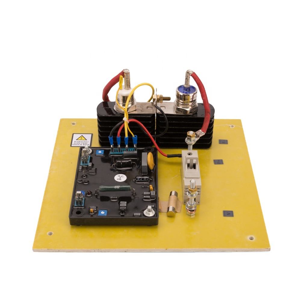Brush Diesel Generator Spare Parts AVR Voltage Regulator Rectifier Phase Avr Savrh-50a GAVR 50A Avr for Single Phase Generator