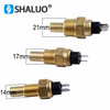 Diesel Engine Water Temperature Sensor generator part brass screw alarm universal electronic brand sensor plug