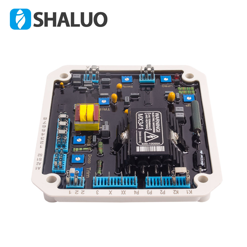 Generator Automatic voltage regulator MX341 AVR Permanent magnet Diesel brushless alternator Power regulator stabilizer